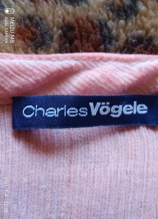 (316) вискозная блузка/рубашка charles vogele /размер евро 429 фото
