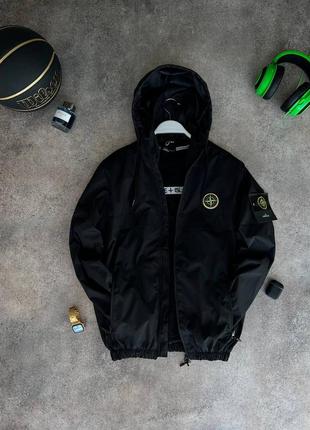 Куртка ветровка анорак мастерка мужская stone island / курточка вітровка чоловіча стон исланд