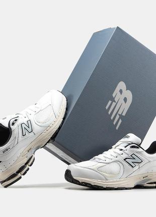 Кроссовки new balance 2002r white cream black