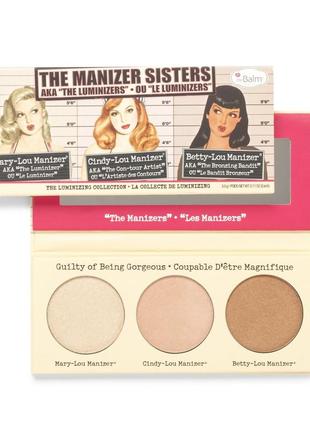 Палетка для лица the balm the manizer sisters