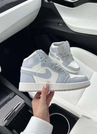 Кроссовки nike air jordan 1 retro blue