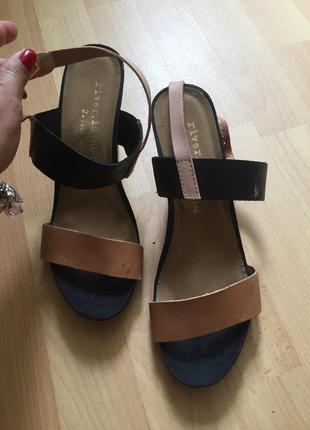 Кожаные сандали босоножки asos