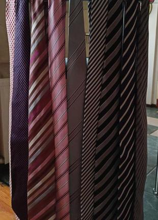 Шовкові брендові краватки!2 фото