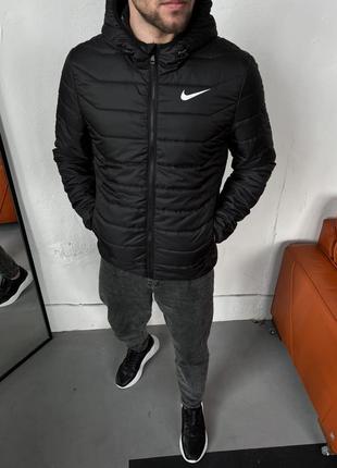 Брендовая мужская куртка boom nike/качественная куртка boom nike в черном цвете на каждый день