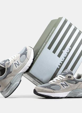 Кроссовки new balance 993 white grey