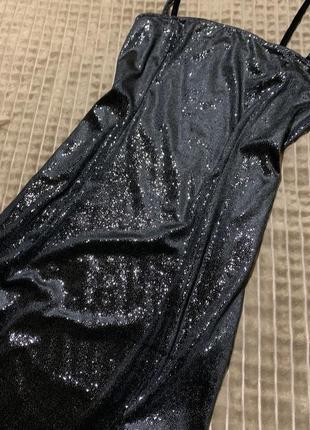 Элегантное бархатное платье h&amp;m7 фото