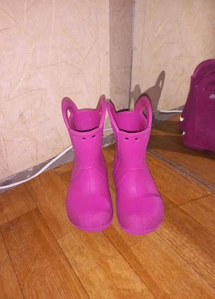 Сапоги crocs2 фото