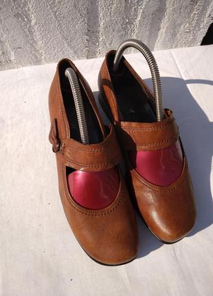 Комфортные туфли из натуральной кожи gabor6 фото