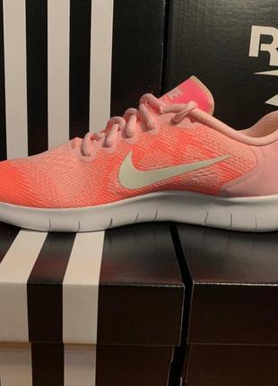 Жіночі спортивні кросівки nike free rn 2017 (gs), 37,5 розмір3 фото