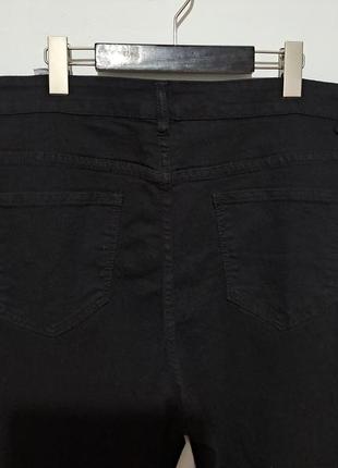 База фирменные черные джинсы большого размера стрейч батал качество!!!8 фото