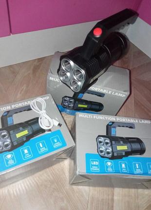 Переносной фонарь аккумуляторный multi function portable lamp ⁇