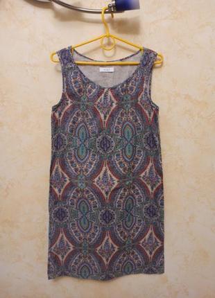 Красивое хлопковое платье калейдоскоп