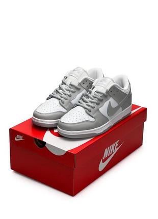 Жіночі кросівки nike sb dunk low retro silver #найк