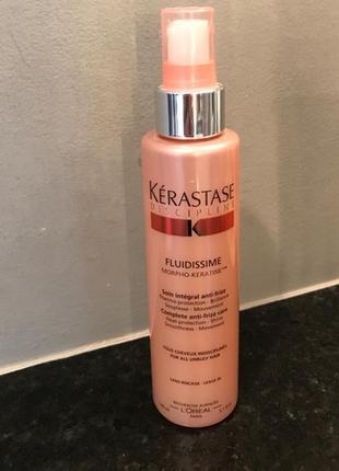 Kerastase discipline fluidissime anti-frizz спрей для неслухняного волосся. розпивши.