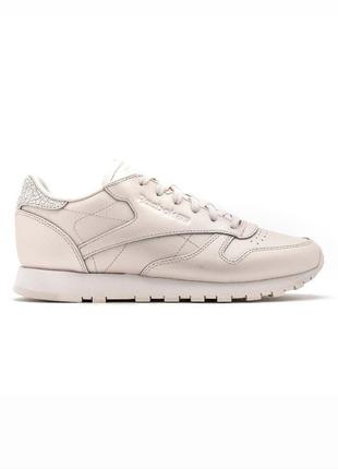 Женские кроссовки reebok classic leather, 39 размер