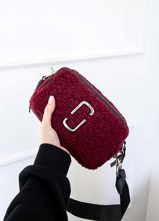 ☔️сумка m.jacobs teddy red