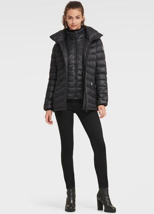 T -17c куртка зимняя пуховик dkny packable jacket dl0md007 оригинал3 фото