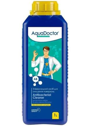 Засіб для очищення басейну аквадоктор дезінфекція поверхні aquadoctor ab antibacterial cleaner5 фото