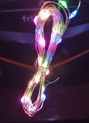 Светодиодная гирлянда usb 3 метри 30 led