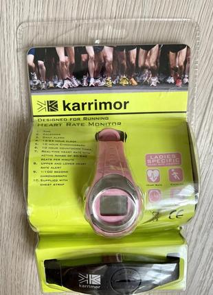 Часы пульсометр для бега karrimor6 фото