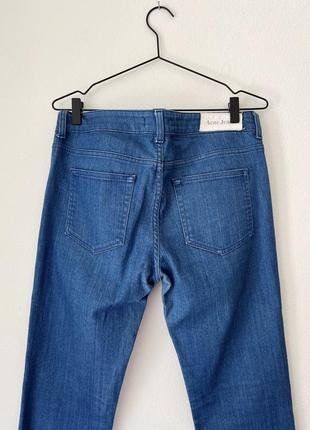 Зауженные синие джинсы кacne studios slim jeans2 фото