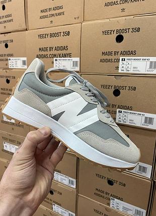 Кросівки new balance 327 pale ivory / женские кроссовки нью беленс замшевые демисезонные