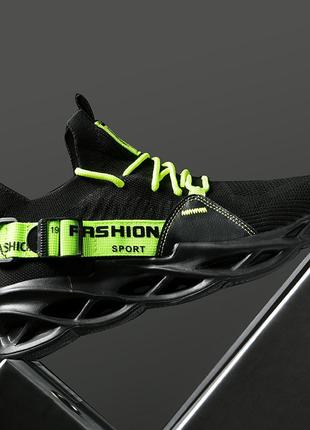 Спортивні (жіночі) кросівки «fashion sport» чорного кольору, 39 розмір