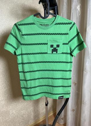 Футболка minecraft next на 9-10-11 років