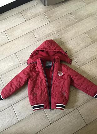 Дитяча демі куртка для хлопчика 104