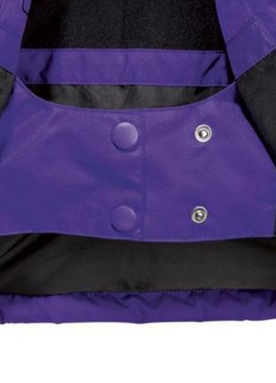Куртка для девочек lupilu зима/холодная весна/осень фиолетового цвета8 фото