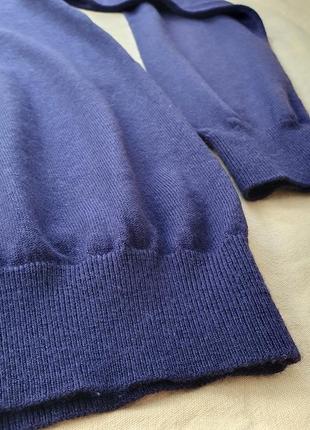 Объемная шерстяная кофта свитер джемпер из 100% шерсти мериноса3 фото
