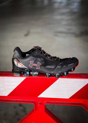 Кроссовки under armour scorpio black/orange1 фото