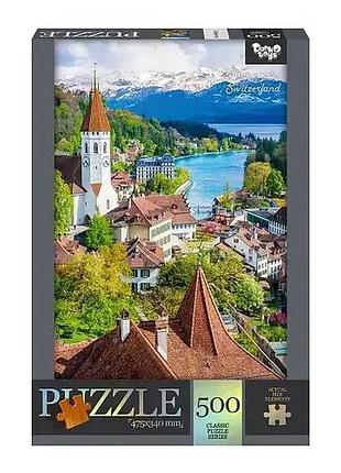 Пазлы danko toys 500 элементов thun castle, switzerlan (с500-14-11)