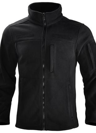 Тактическая флисовая кофта han-wild hw012 black 3xl мужская толстовка 7шт