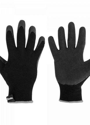 Рукавички захисні латексні, termo grip black, розмір 10, rwtgb10