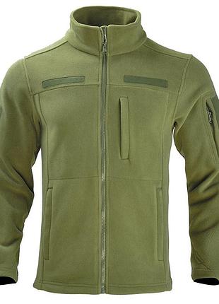 Чоловіча флісова кофта han-wild hw012 green 3xl тактична