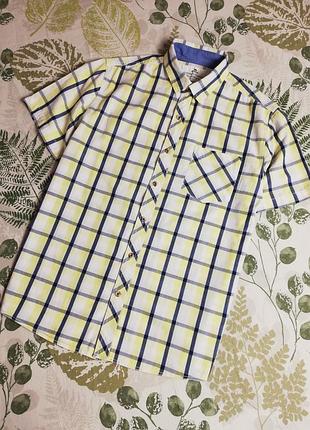 Распродажа!!! фирменная рубашка в клетку easy