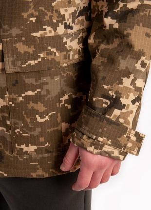 Куртка тактична ріпстоп військова, куртка для зсу тактична піксель камуфляж мілітарі, куртка тактическая рипстоп, куртка пиксель камуфляж милитари4 фото