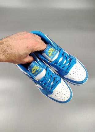 Nike sb dunk low blue8 фото