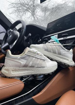 Жіночі кросівки adidas boots retropy white / smb