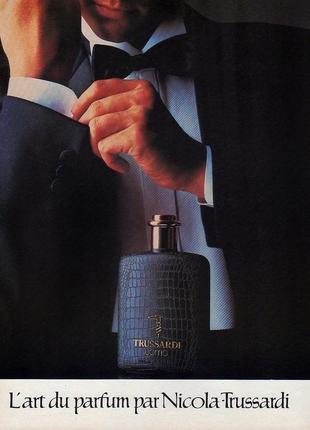 Trussardi uomo, оригинал, винтаж, редкость, миниатюра