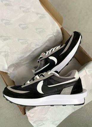 Nike ld waffle sacai black