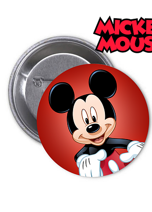 Значок mickey mouse and friends мікі маус