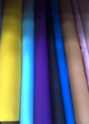 Кольорові мішечки з натуральної тканини, бавовняні різнокольорові мішечки3 фото