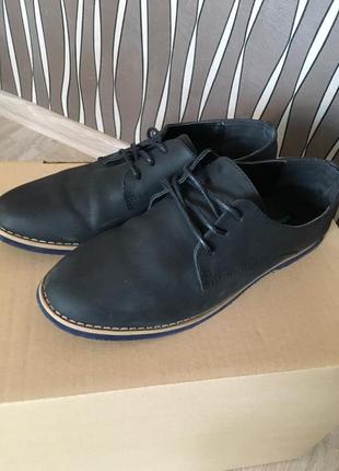 Броги ботинки чёрные befree