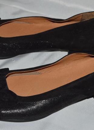 Туфли балетки кожа efalor разміри 42 (7,5)  43 (8), туфлі шкіра1 фото