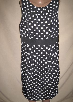 Красивое платье в горох  kardashian collection р-р16