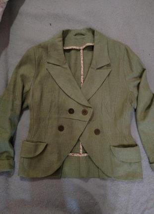 Піджак льон