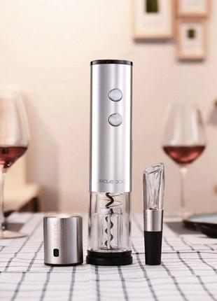 Винный набор xiaomi mijia decanter aerator + wine stopper + bottle opener