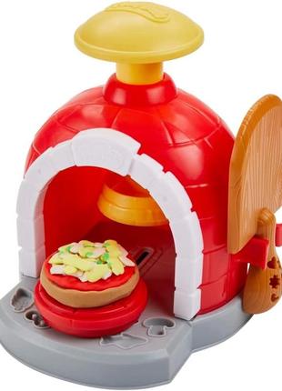 Игровой набор для лепки play-doh kitchen creations pizza oven пластилин плей-до «печем пиццу»7 фото